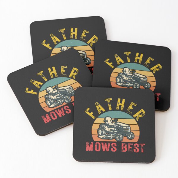 Item preview, Father Mows Best Vintage Style designed and sold by flagylART.