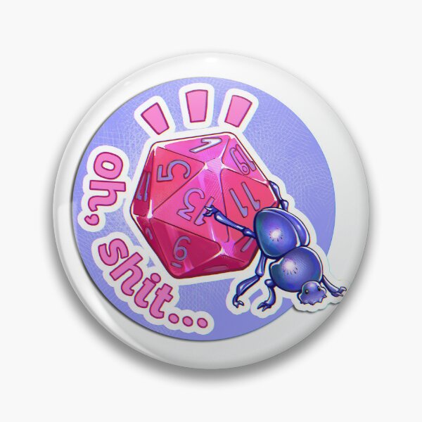 Item preview, Oh shit! Crit fail designed and sold by Manoela-Costa.