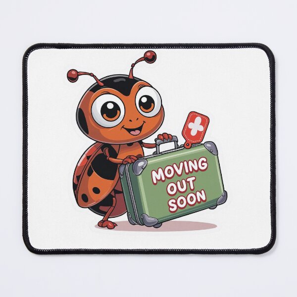 Item preview, Moving Out Soon – Bed Bug Alert | Bold Statement Graphic designed and sold by KiValuate.