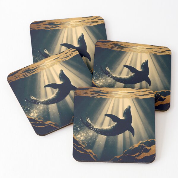 Item preview, Charcoal Seal, Ai Generated Art  designed and sold by ACC .