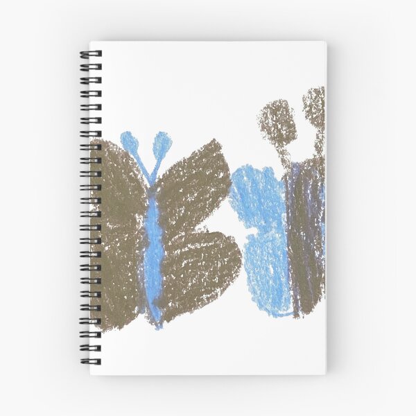 Item preview, FD 0004 B - Butterfly Crayon Pattern - Large designed and sold by o finding Studio.