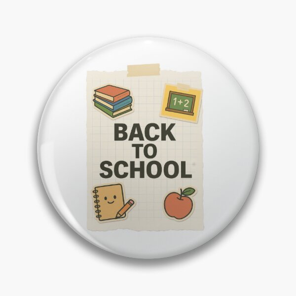 Item preview, Back to school illustration with books and apple on lined background, AI generated designed and sold by dvoevnore.