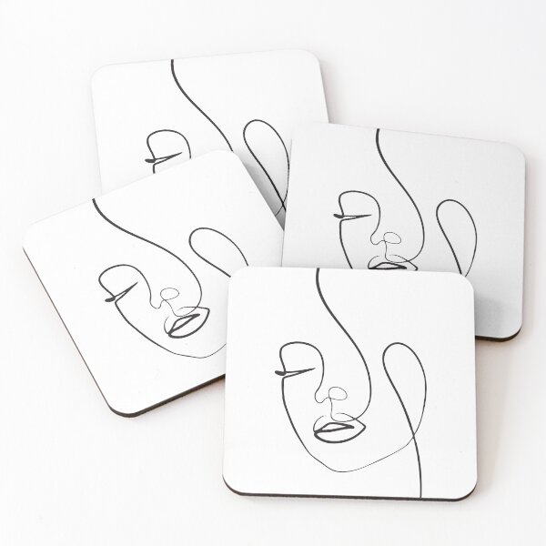 Item preview, Abstract Face Drawings designed and sold by riaddesign2024.