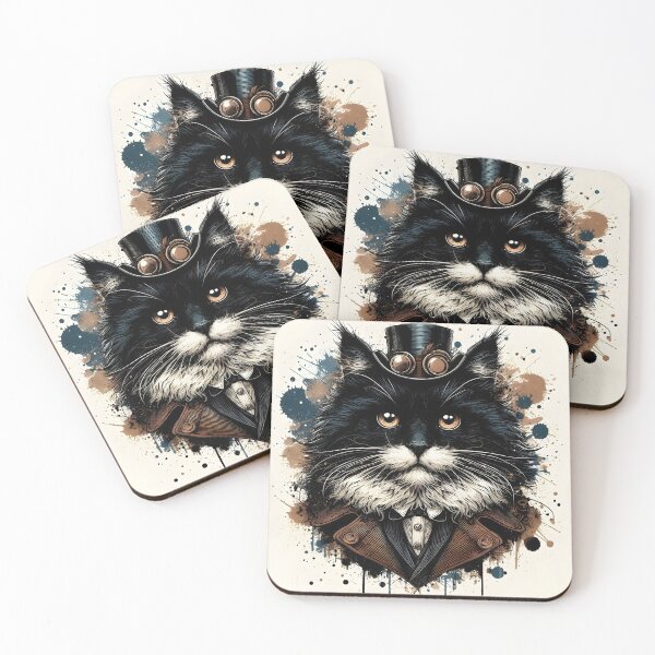 Item preview, 'The Feline Edition: Splatterpunk Aristocat' designed and sold by LittlePaws2.