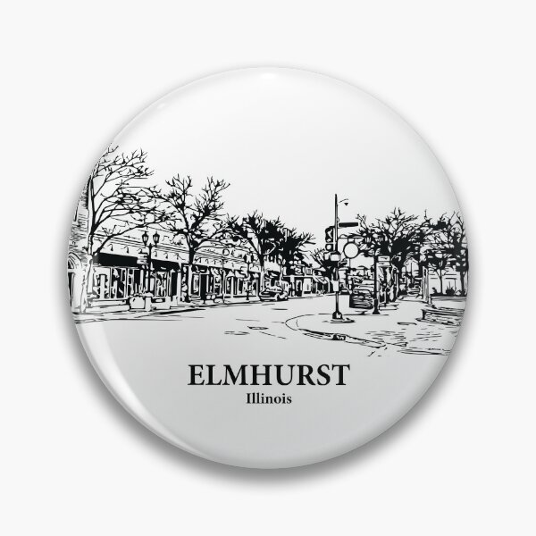 Item preview, Elmhurst - Illinois designed and sold by Lakeric Cityscapes.