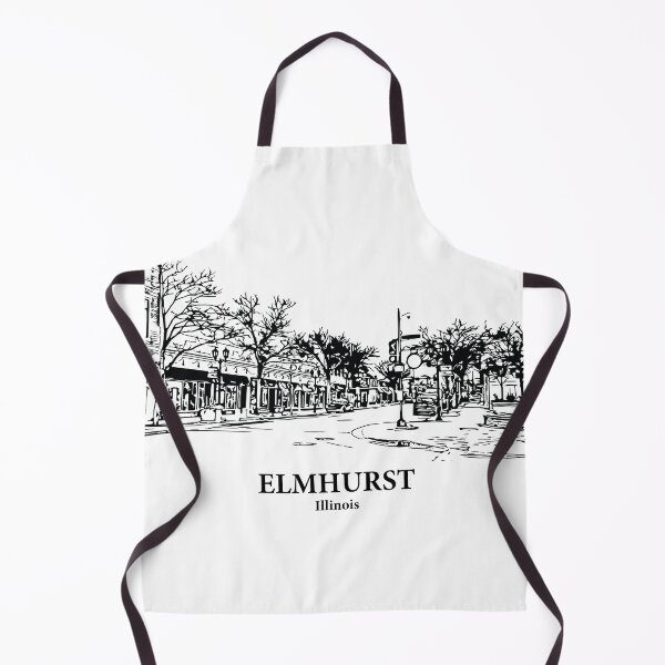 Item preview, Elmhurst - Illinois designed and sold by Lakeric Cityscapes.