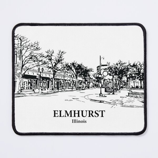 Item preview, Elmhurst - Illinois designed and sold by Lakeric Cityscapes.