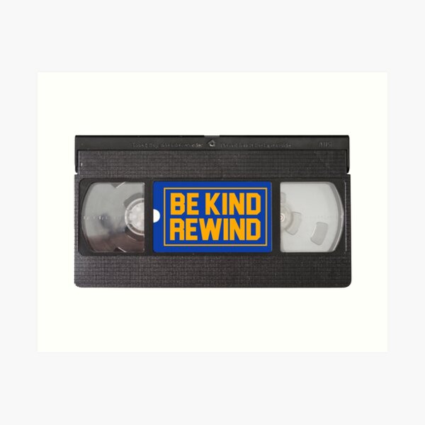 Item preview, Blockbuster Video Rental VHS - Be Kind Rewind Stickers designed and sold by sportify.