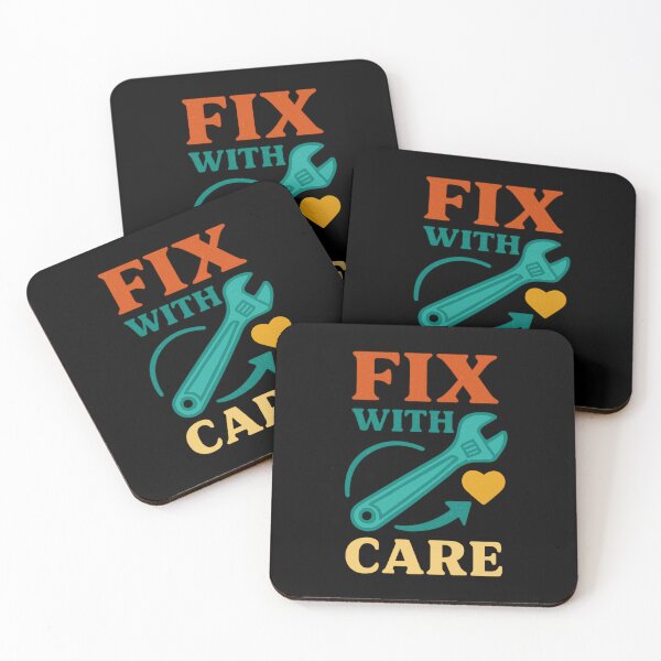 Item preview, FIX WITH CARE designed and sold by PlanetBoi.