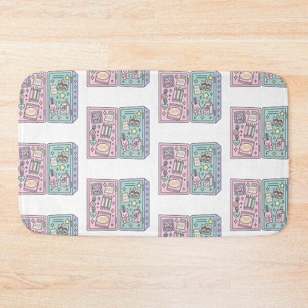 Item preview, School locker interior decorated with colorful drawings and items, AI generated designed and sold by dvoevnore.