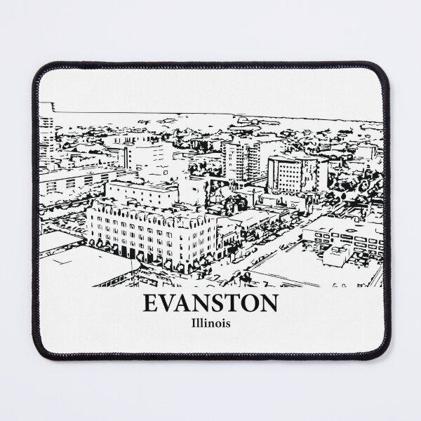 Item preview, Evanston - Illinois designed and sold by Lakeric Cityscapes.