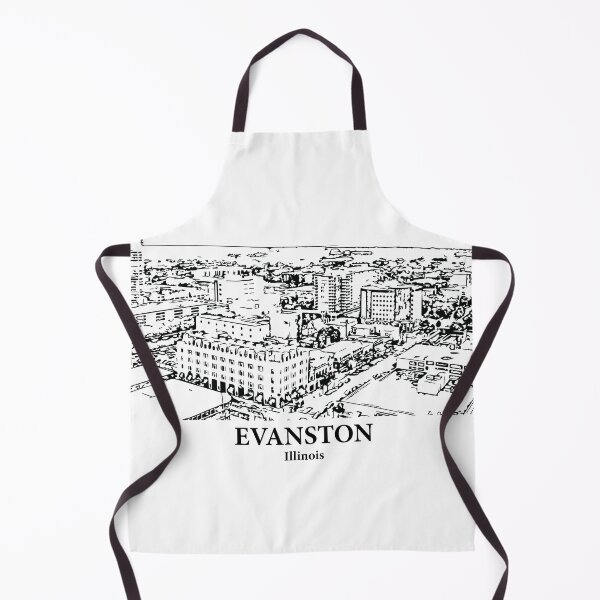 Item preview, Evanston - Illinois designed and sold by Lakeric Cityscapes.