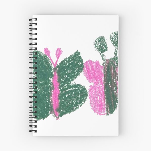 Item preview, FD 0004 A - Butterfly Crayon Pattern - Large designed and sold by o finding Studio.