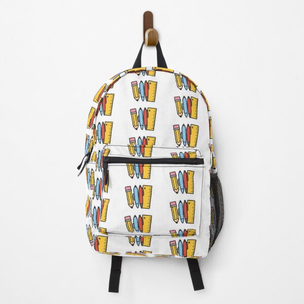 Item preview, Back to school stationery icon featuring a pencil, pen, ruler on transparent background, AI generated designed and sold by dvoevnore.