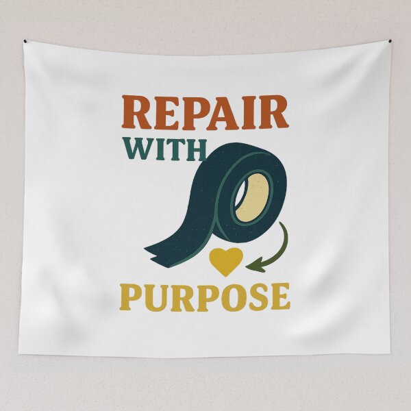 Item preview, REPAIR WITH PURPOSE designed and sold by PlanetBoi.