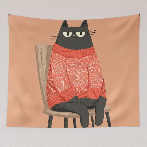 Item preview, Cozy Cat Conundrum designed and sold by Venon28.