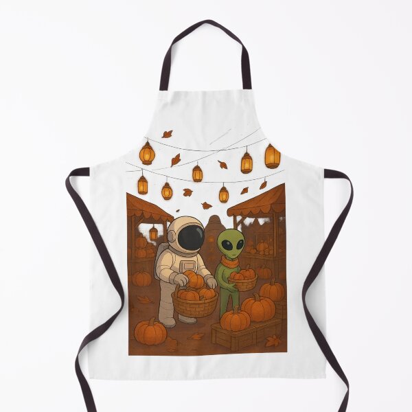 Item preview, Autumn Lantern Market in Space designed and sold by HEERMANArt.