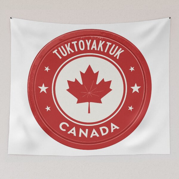 Item preview, Tuktoyaktuk Canada Aurora Borealis designed and sold by VividOrganica.