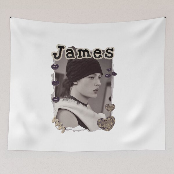 Item preview, CORTIS James Kpop Boy Group Scrapbook Collage Cozy Y2K Vintage Design designed and sold by HELL0WBELLO.