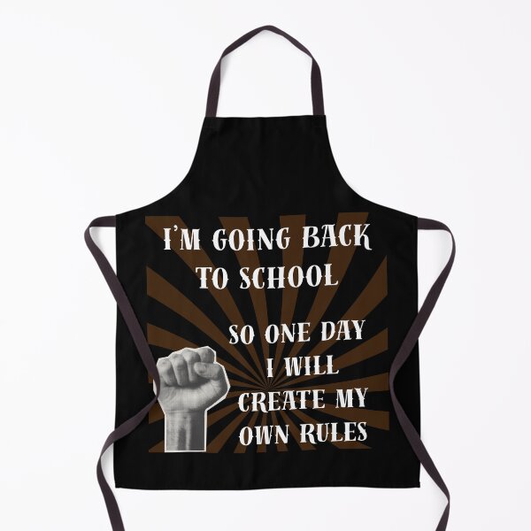 Item preview, I'm Going Back To School Rebel designed and sold by Lazy days, starry nights.