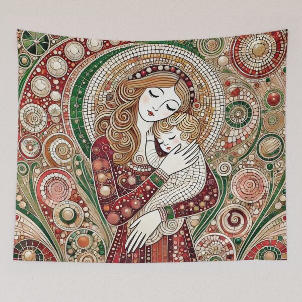 Item preview, Mother’s Heartwarming Christmas Embrace  designed and sold by Yves Artico.