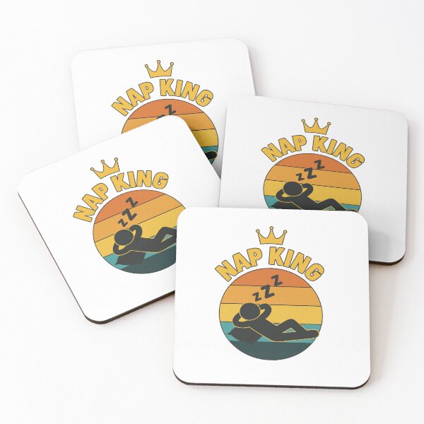 Item preview, Nap King – Retro Vintage Sleep Lover Design designed and sold by Snappy Splash.