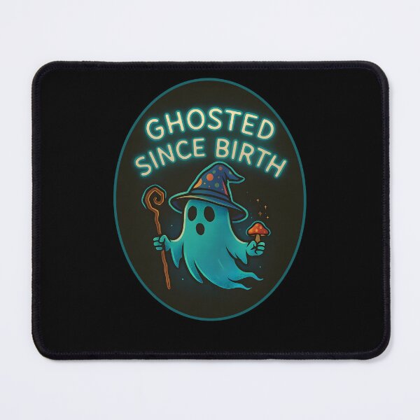 Item preview, Ghosted Since Birth Funny Wizard Ghost Halloween designed and sold by Betsytiptoe.