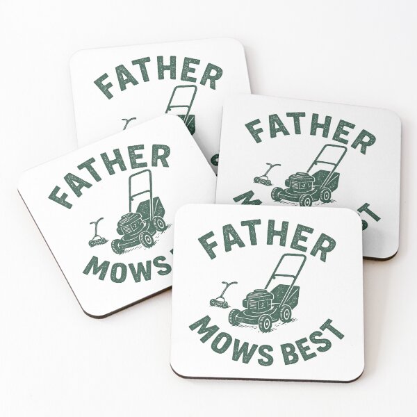 Item preview, Father Mows Best Cool Dad designed and sold by flagylART.