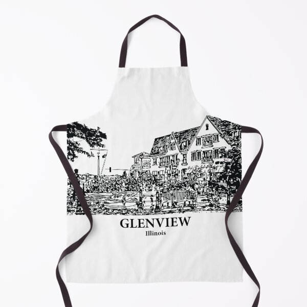 Item preview, Glenview - Illinois designed and sold by Lakeric Cityscapes.