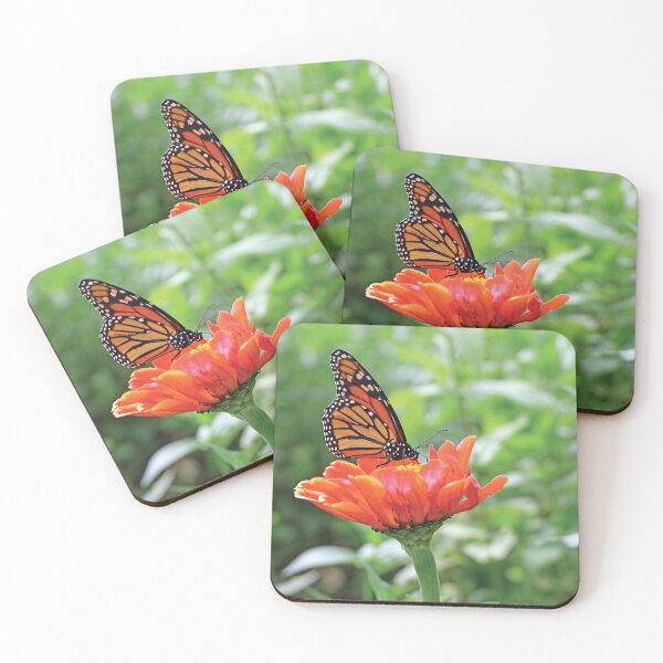 Item preview, Monarch Butterfly on Flower designed and sold by Willow Sage.