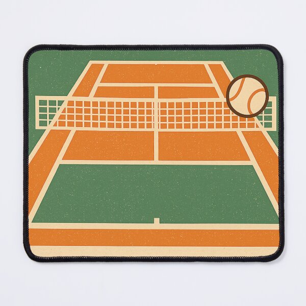 Item preview, Game Set Match – Retro Vintage Tennis Court Design designed and sold by NovaMoodCo.