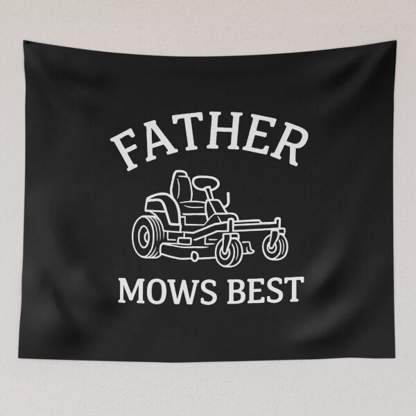 Item preview, Father Mows Best Family Humor designed and sold by flagylART.