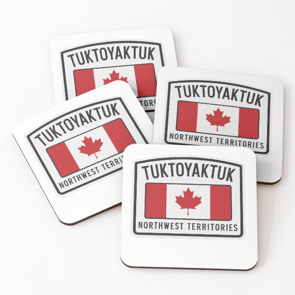 Item preview, Discover Tuktoyaktuk Northern Canada Design designed and sold by VividOrganica.