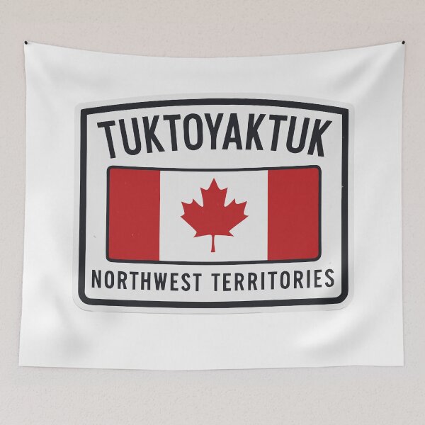 Item preview, Discover Tuktoyaktuk Northern Canada Design designed and sold by VividOrganica.