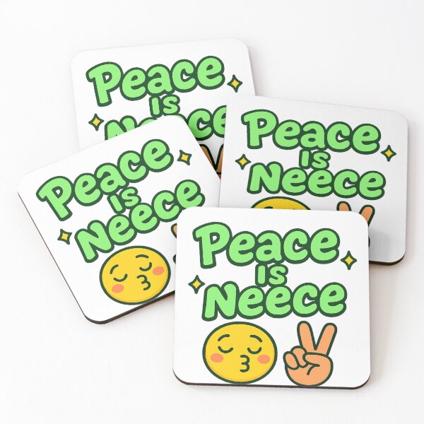Item preview, Peace is Neece designed and sold by G-I-Jose.