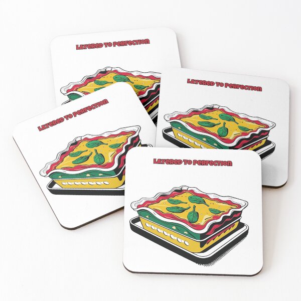 Item preview, Layered to Perfection – Funny Lasagna Lover Quote designed and sold by Snappy Splash.