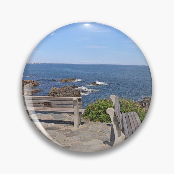 Item preview, Overlooking the Ocean at Marginal Way designed and sold by Willow Sage.