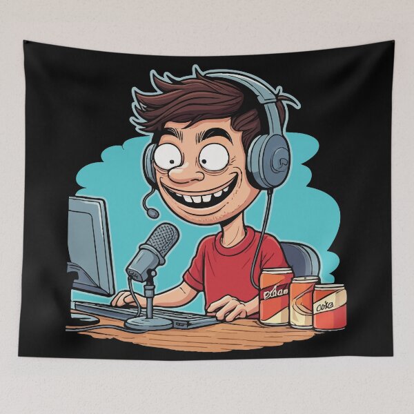 Item preview, Streamer Energy GAMER designed and sold by Uglyandcute.