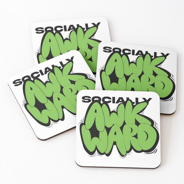 Item preview, Socially Awkward – Funny Graffiti Tee designed and sold by SAsi666.