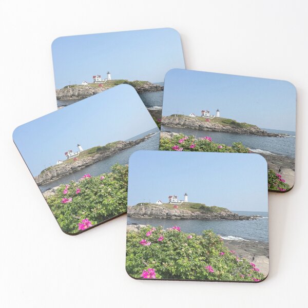 Item preview, Flowers at Nubble Lighthouse designed and sold by Willow Sage.