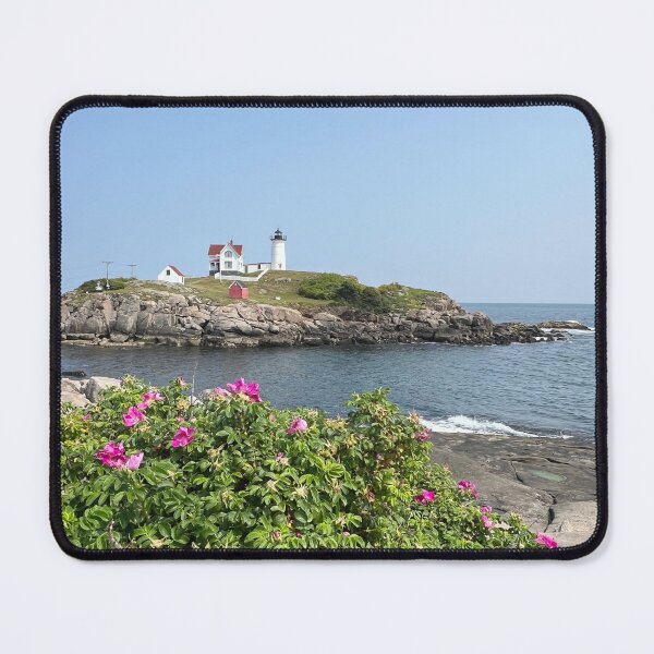Item preview, Flowers at Nubble Lighthouse designed and sold by Willow Sage.