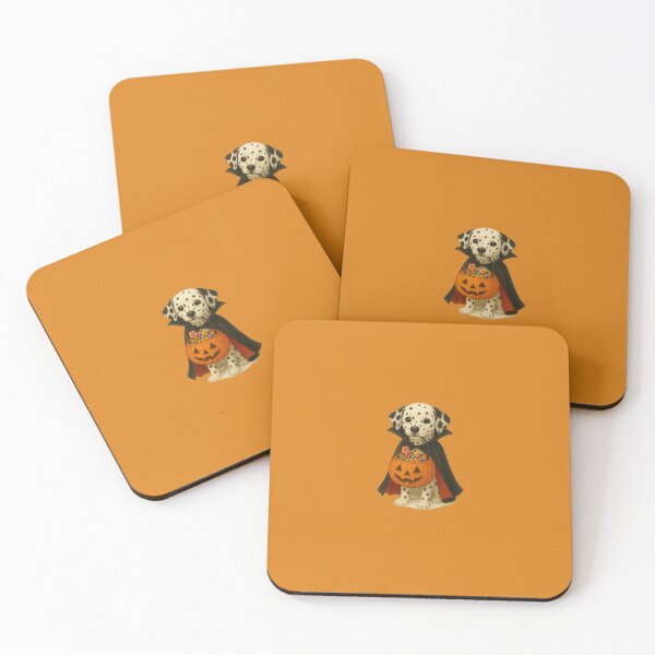 Item preview, Dalmatian Trick-or-Treat Halloween Dog with Pumpkin designed and sold by CreativeThoughts .