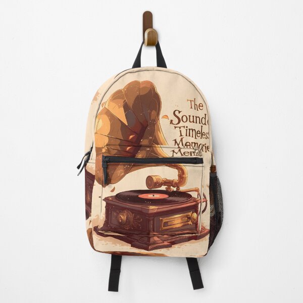 Item preview, Vintage Brass Phonograph Retro Illustration designed and sold by Windy-market.