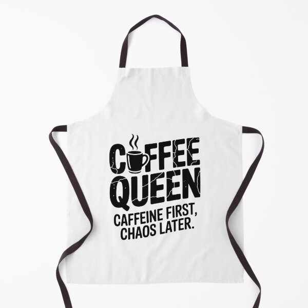 Item preview, Coffee Queen – Caffeine First, Chaos Later designed and sold by Enea Kelo.