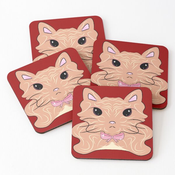 Item preview, Cute Fluffy Cat in Bow designed and sold by Am-004.