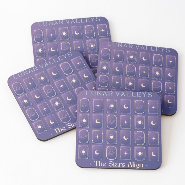 Item preview, Lunar Valleys card spread designed and sold by FannyMas.