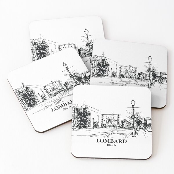 Item preview, Lombard - Illinois designed and sold by Lakeric Cityscapes.