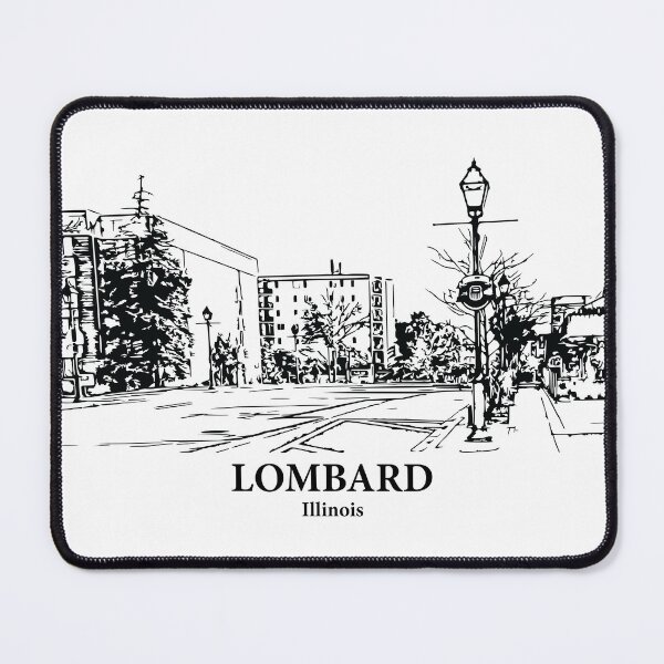 Item preview, Lombard - Illinois designed and sold by Lakeric Cityscapes.