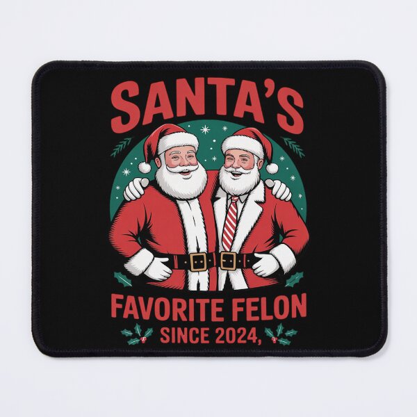 Item preview, Santa’s Favorite Felon Matching Trump  designed and sold by Charidana.