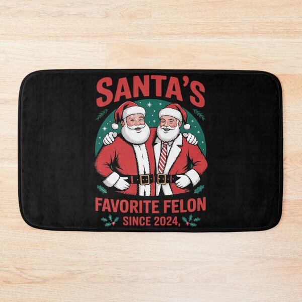 Item preview, Santa’s Favorite Felon Matching Trump  designed and sold by Charidana.